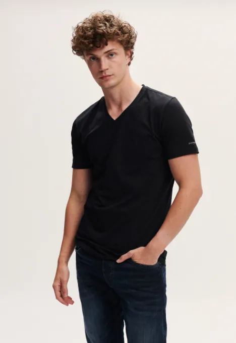 T-shirts | Basics*Silvercreek Base V-neck T-shirt