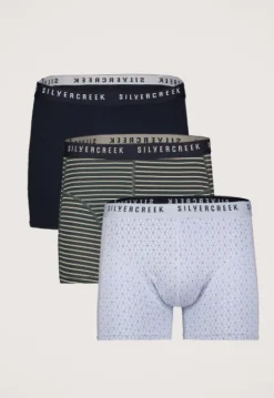 Accessoires | Boxershorts*Silvercreek 3-pack Moss Boxershorts