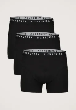 Accessoires | Boxershorts*Silvercreek Solid 3-Pack Boxershorts